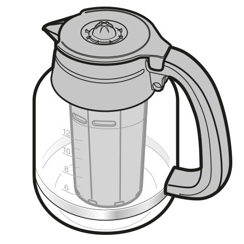 Fresh Brew Plus 12-Cup Coffee Maker EC-YGC120 - Image 6