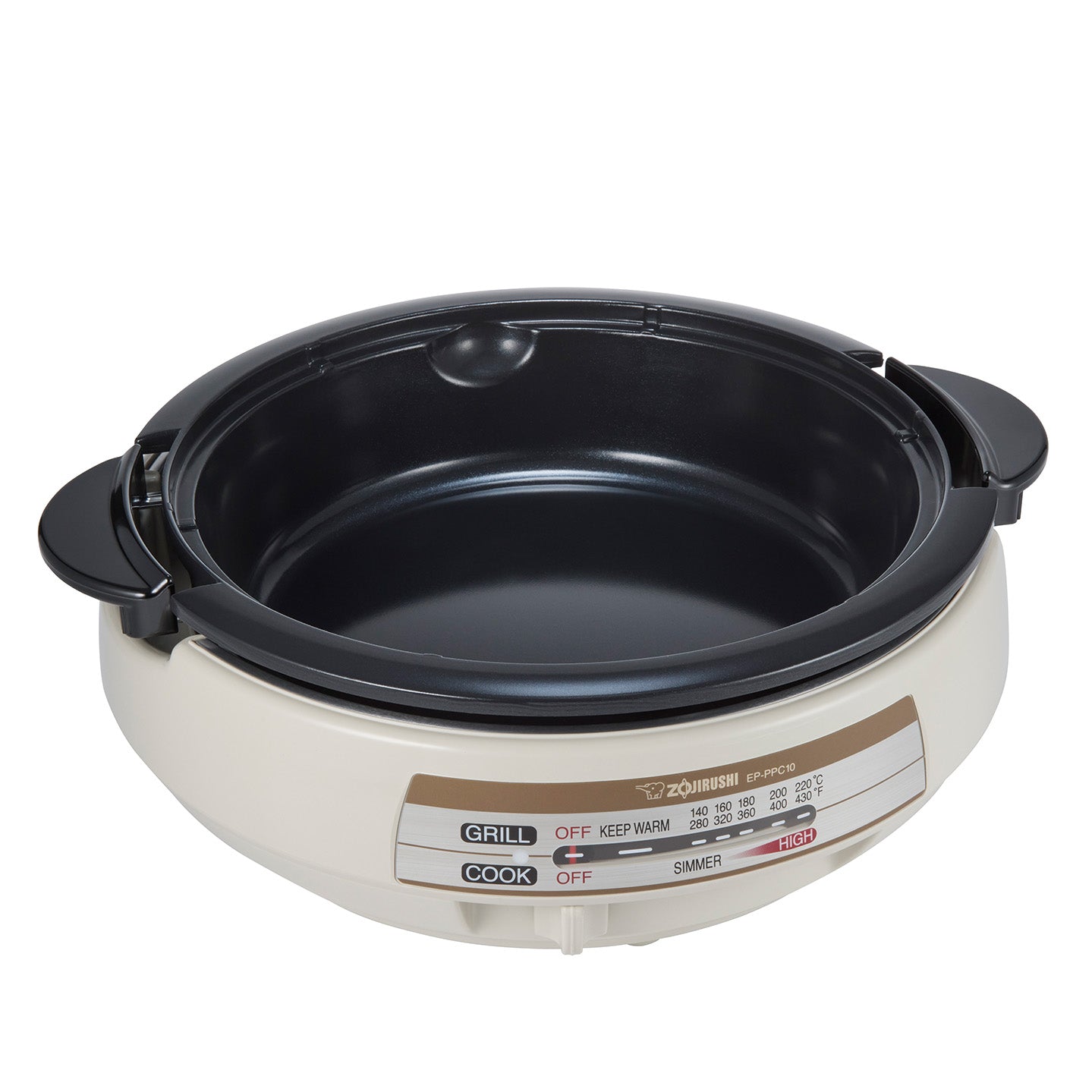 Gourmet d-Expert Electric Skillet (with Ceramic Nonstick) EP-PPC10 - Image 6
