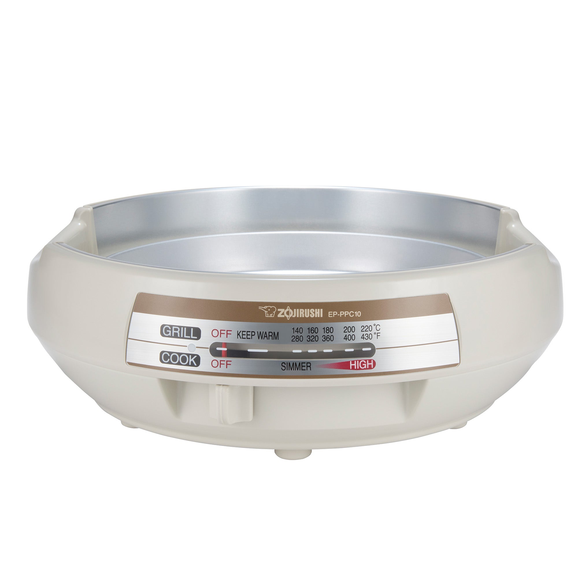 Gourmet d-Expert Electric Skillet (with Ceramic Nonstick) EP-PPC10 - Image 3