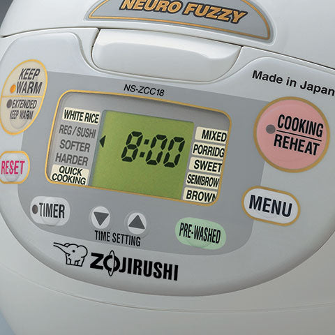 Neuro Fuzzy Rice Cooker & Warmer NS-ZCC10/18 - Image 4