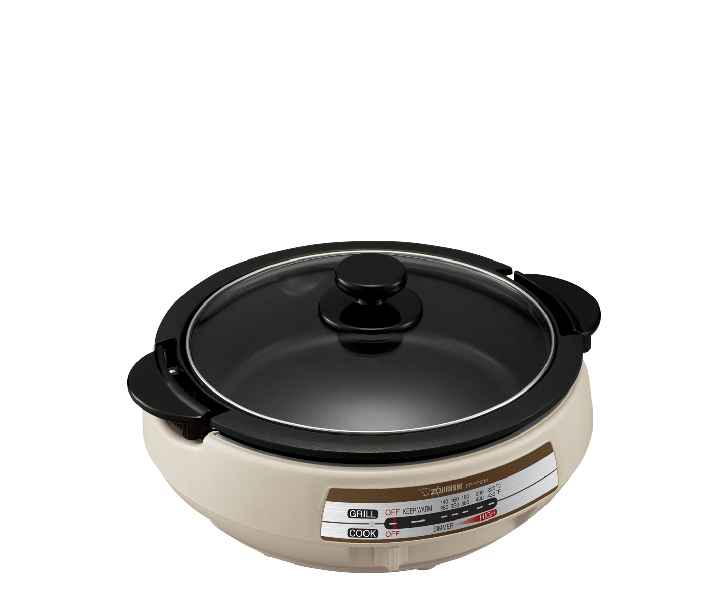 Gourmet d-Expert Electric Skillet (with Ceramic Nonstick) EP-PPC10