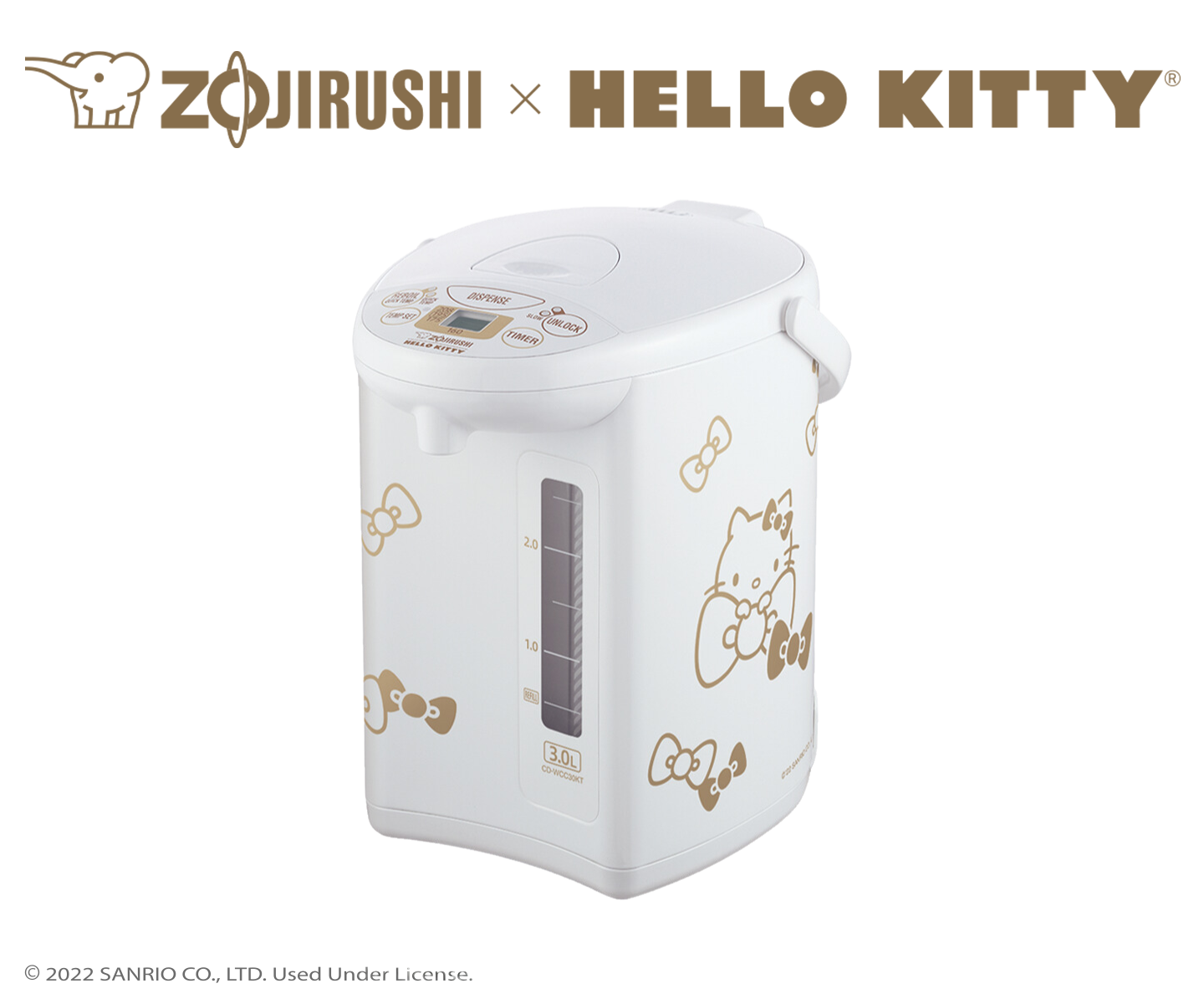 ZOJIRUSHI x HELLO KITTY Micom Water Boiler & Warmer