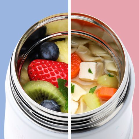 HELLO KITTY 50th Anniversary Stainless Steel Food Jar SW-EAE35KT - Image 2