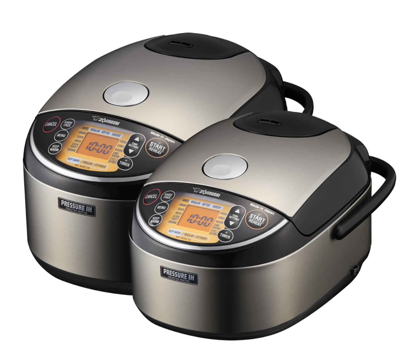 Pressure Induction Heating Rice Cooker & Warmer NP-NWC10/18