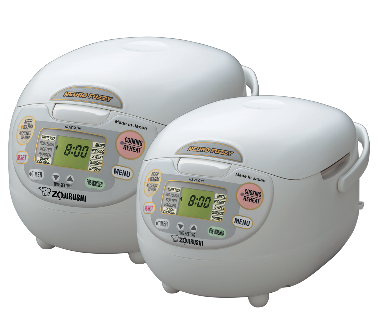 Neuro Fuzzy Rice Cooker & Warmer NS-ZCC10/18