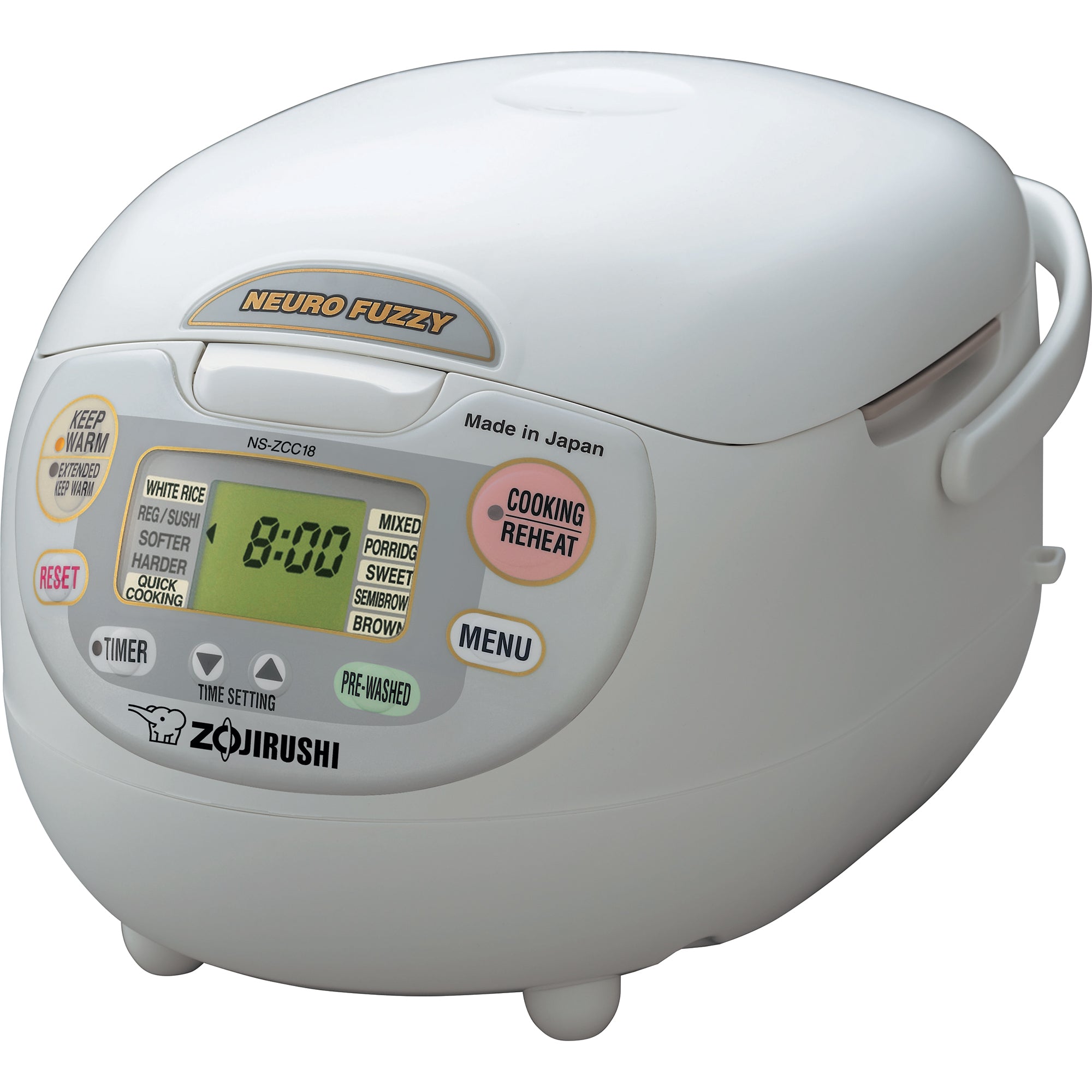Neuro Fuzzy Rice Cooker & Warmer NS-ZCC10/18 - Image 9