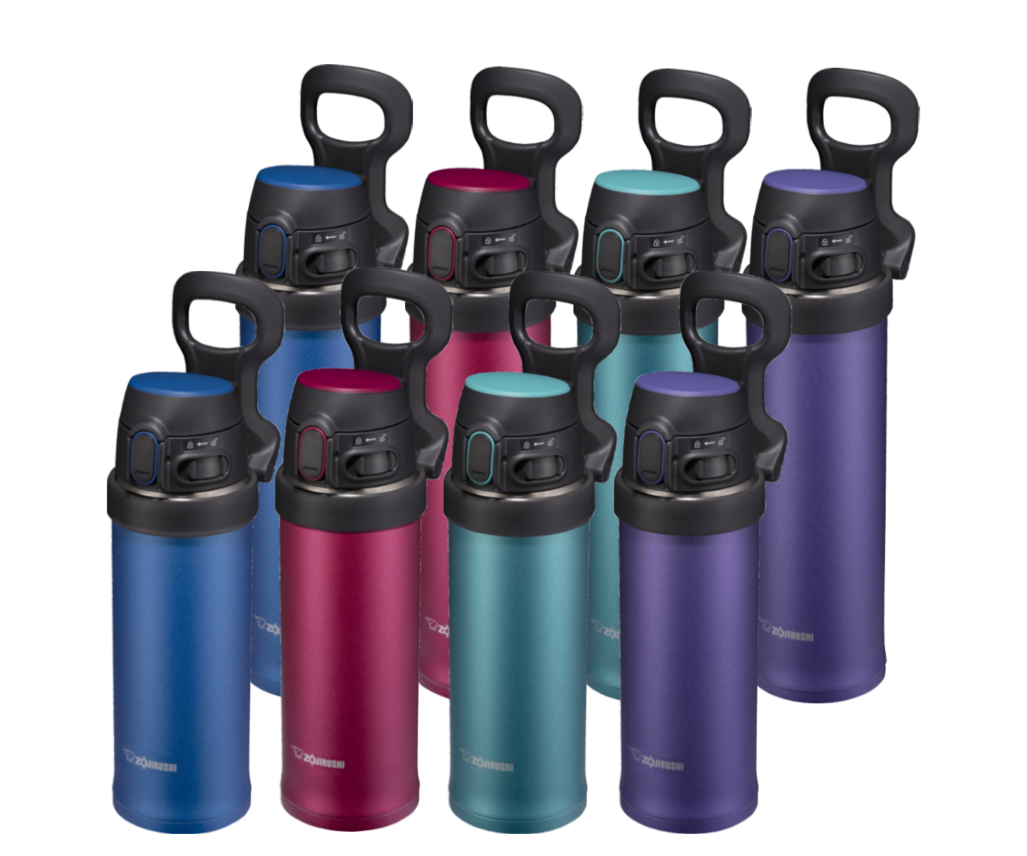 Flip-and-Go Stainless Mug SM-QHE48/60