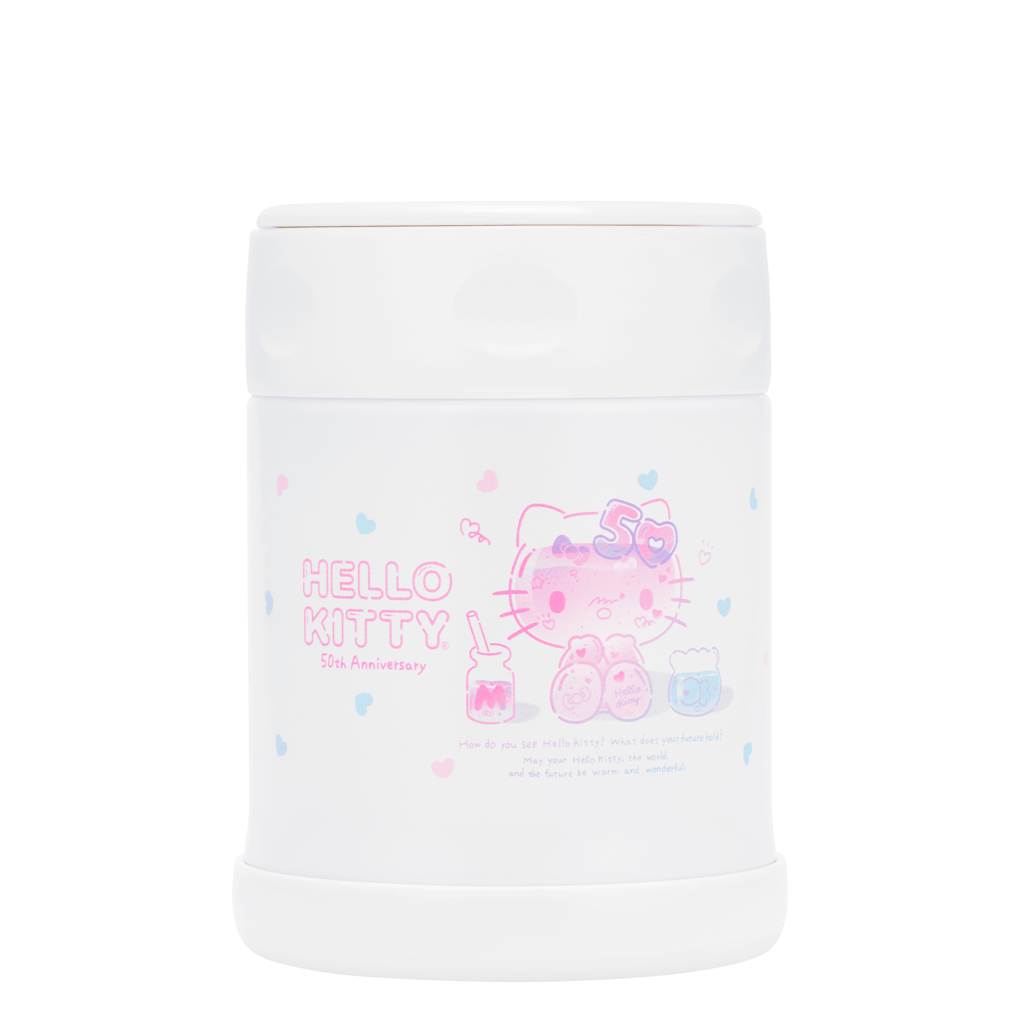 HELLO KITTY 50th Anniversary Stainless Steel Food Jar SW-EAE35KT - Image 9