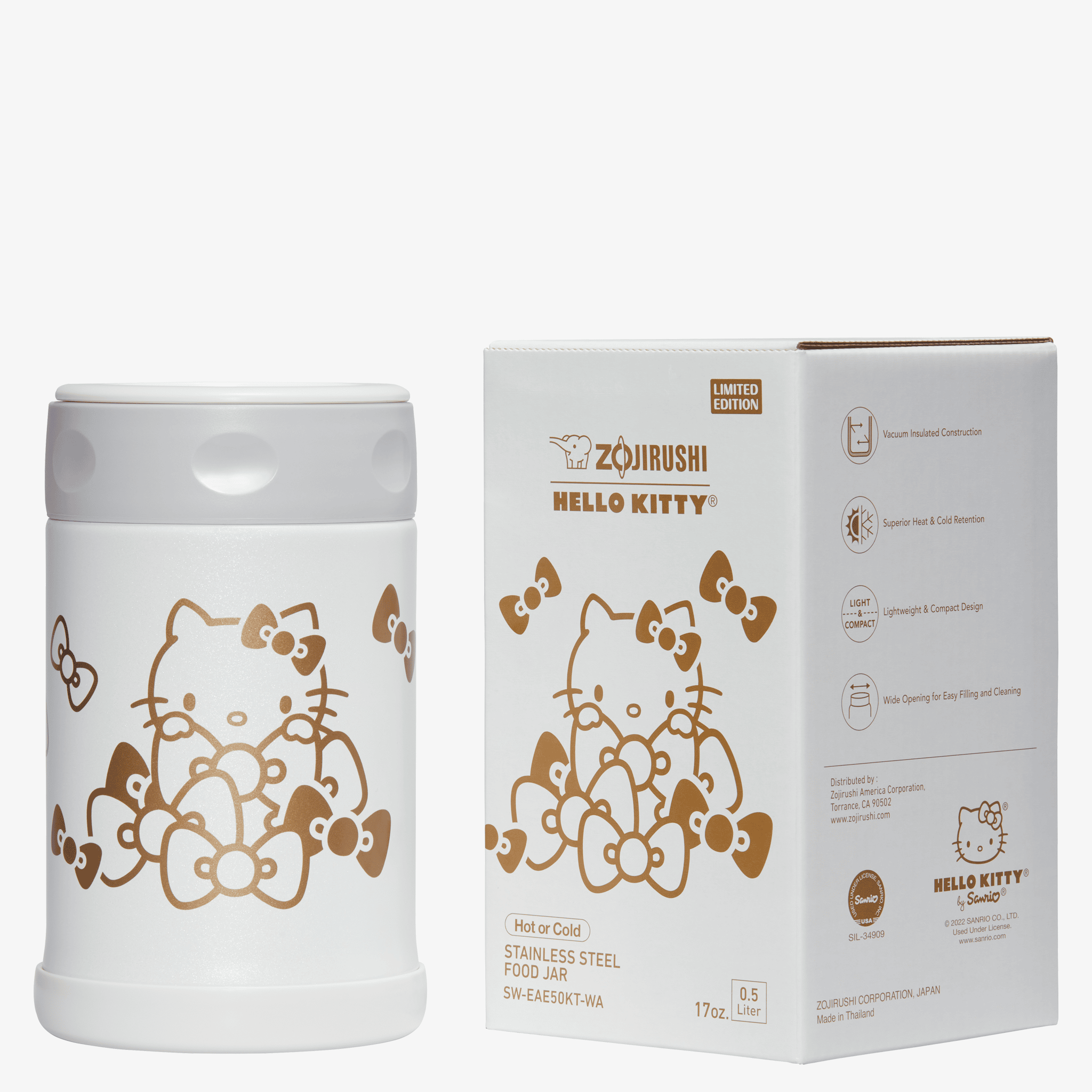 ZOJIRUSHI x HELLO KITTY Stainless Steel Food Jar SW-EAE50KT - Image 7